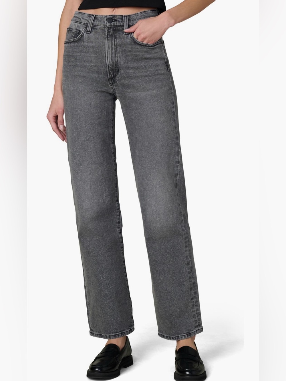 Joe's Jeans Women's Straight Leg Jeans in Faded Gray